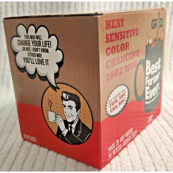 16 Ounce Color Changing Mug Father's Day,Funny,Gift "Best Farter Ever" -NEW - Picture 3 of 6
